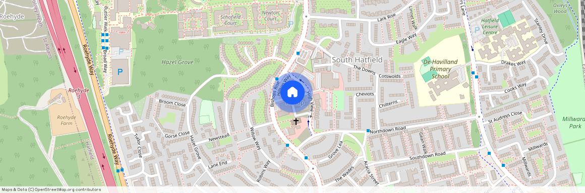 Summit Road, Ridge House Summit Road, AL10