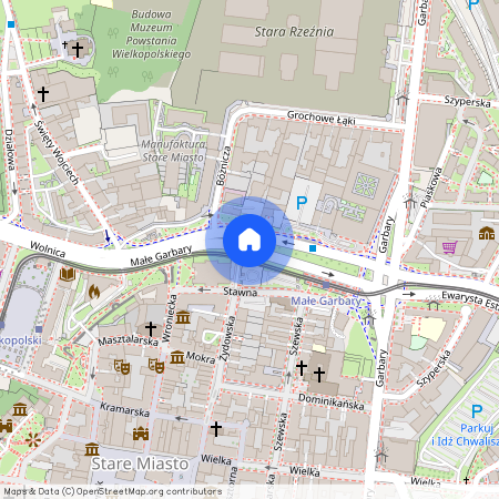 ul. Małe Garbary, Stare Miasto, Stare Miasto, Poznań, wielkopolskie