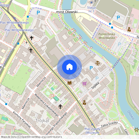 ul. Walońska, Przedmieście Oławskie, Krzyki, Wrocław, dolnośląskie