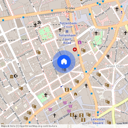 Old Compton St, London W1D 4HS