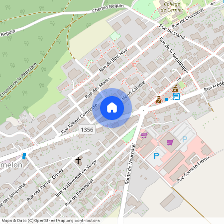 Rue Crêts du Mont d'Amin 1, 2053 Cernier