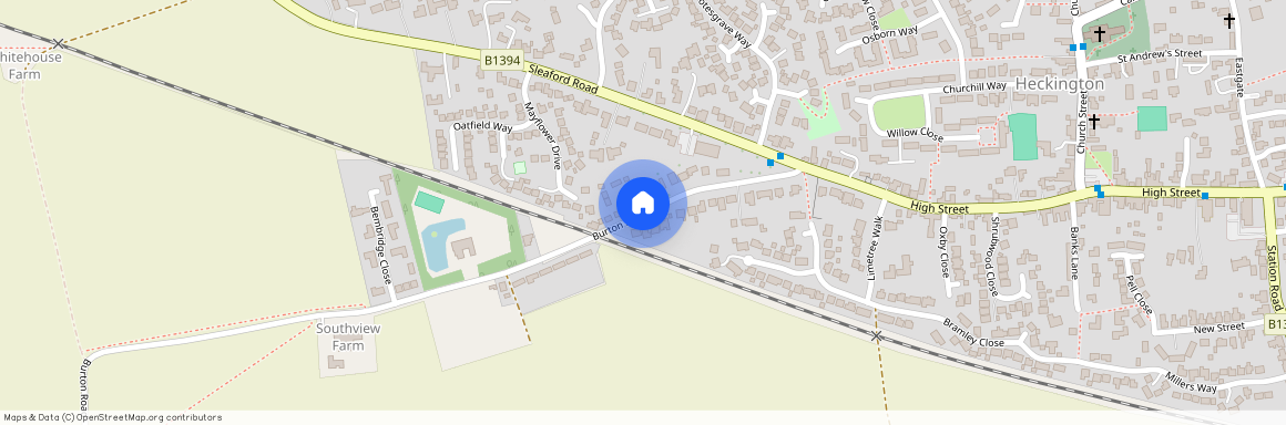 Burton Road, Heckington, Sleaford, Lincolnshire, NG34