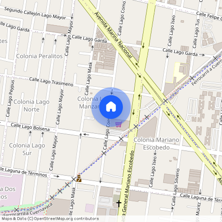 Calle Lago Como, Los Manzanos, Polanco, Ciudad de México, Miguel Hidalgo, Ciudad de México, 11460, México