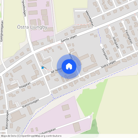 Östra Ljungby, Skåne, Klippan, N P Nilssons väg 8H