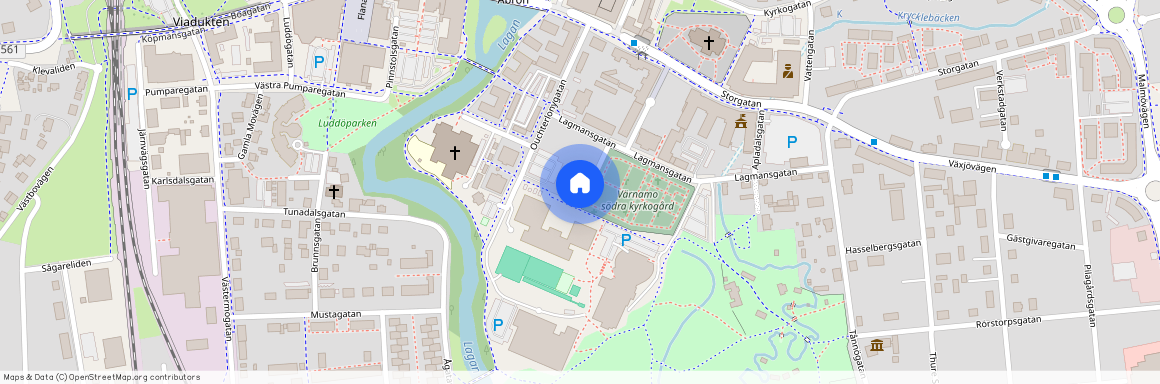 Västra Kyrkogårdsgatan 6, 331 31, Värnamo