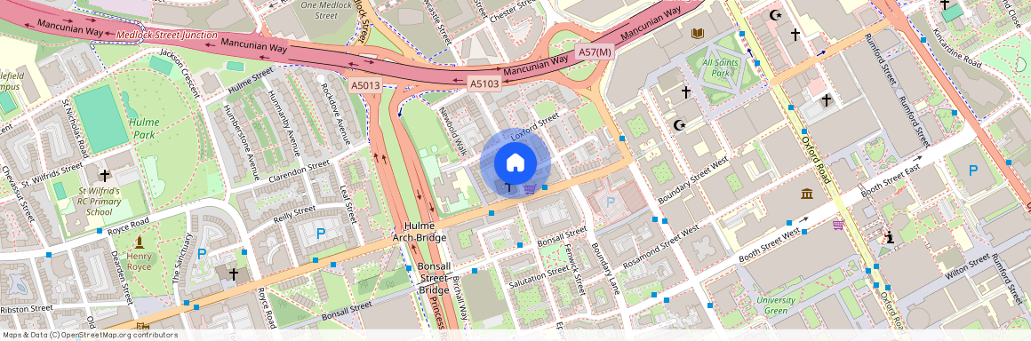 Newcastle St, Hulme, Manchester. M15 6HF