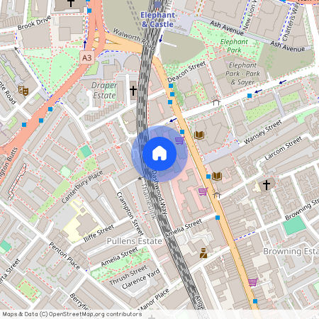 Steedman Street, Elephant And Castle, SE17