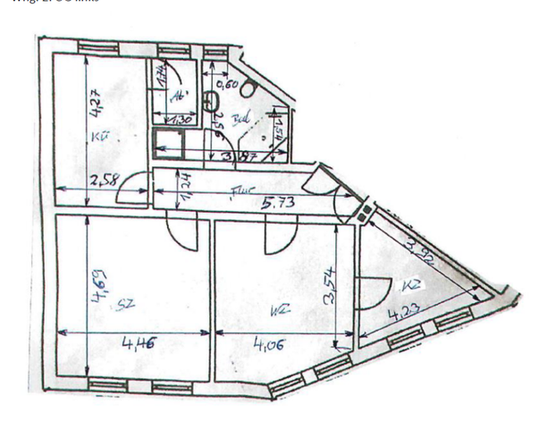 2,5-Zimmer-Wohnung in Quedlinburg - Photo 1