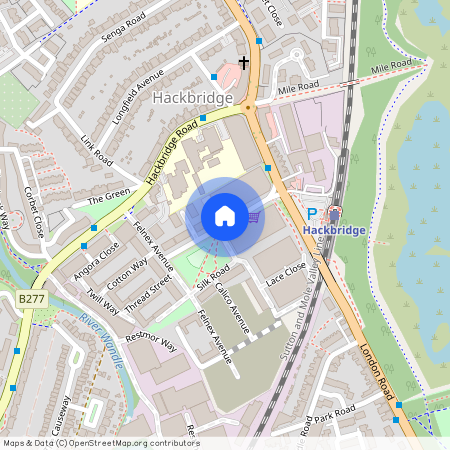Flat 46 Button House, 6 Spinning Wheel Way, Hackbridge, Wallington, SM6 7GD