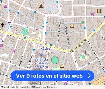 Room in a shared flat for rent in Sant Francesc, Valencia - Foto 1