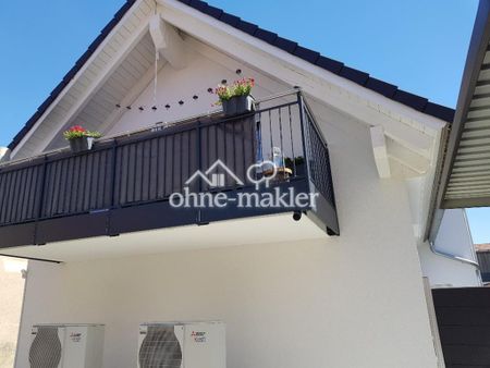 2,5 Zimmer Wohnung im Zentrum von Hirschaid, Balkon, FBH, EBK, Lüftungsanlage - Photo 5