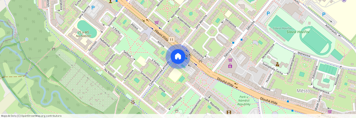 Československé armády 194/1, Havířov-Město