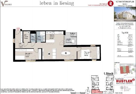 Erstbezug - Tolle 3-Zimmerwohnung mit Balkon | Fertigstellung 2025 - Photo 4