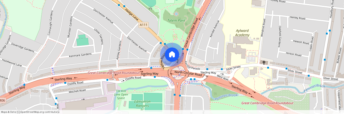 Cheapside, Palmers Green, N13