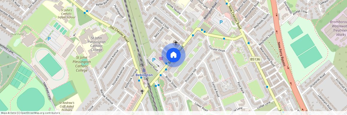 Bebington Road, Port Sunlight, CH62