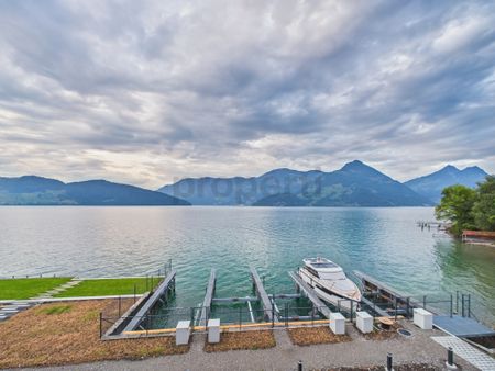 Traumhafte 4.5-Zimmer-Wohnung mit Seeblick in Beckenried - Photo 2