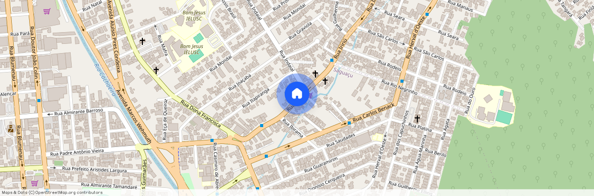 Rua Iririu 307, Joinville, Joinville - SC, 89221-301, Brazil