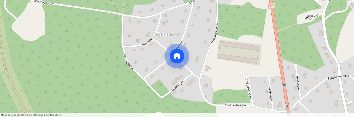 Lupinvägen, Guldsmedshyttan