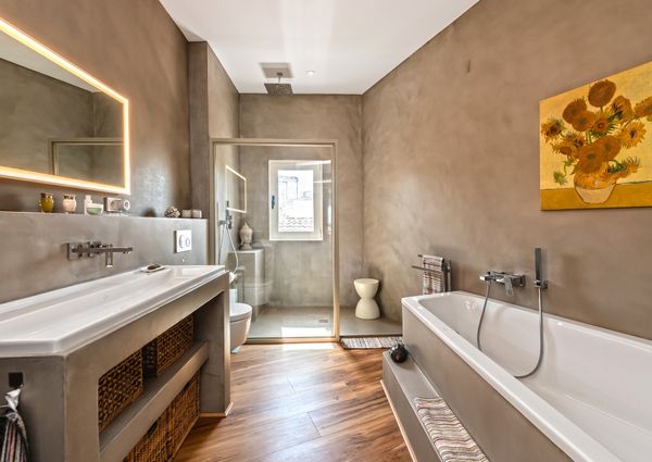 Apartamento amueblado, 2 dormitorios, 2 baños, terraza comunitaria, Santa Catalina, Palma.