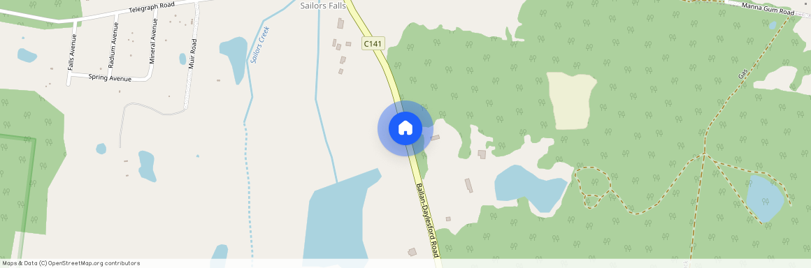 2479b Ballan-Daylesford Road, Vic 3461, Sailors Falls