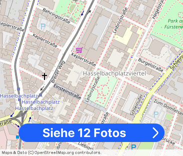 Charmante 2-Zimmer-Erdgeschosswohnung direkt am Hasselbachplatz – U... - Foto 1