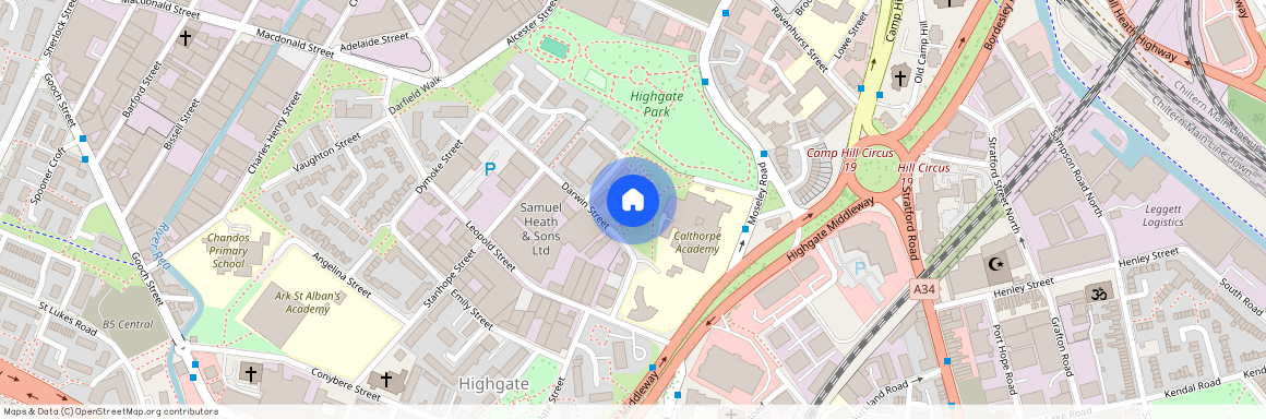 Canberra Way, B12, Moseley, Birmingham