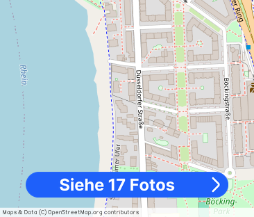 Ruhe in der Stadt: möbli 42m²-Apartment mit Küche, Bad, Flur, direk... - Foto 1