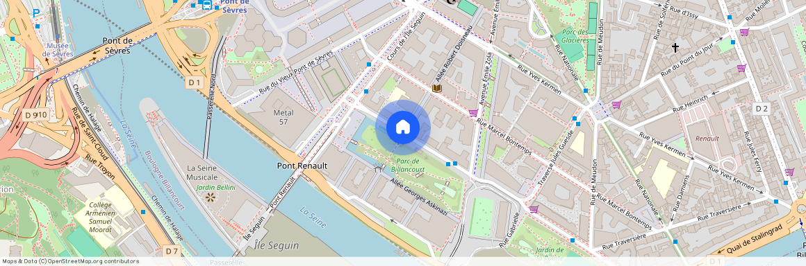 Avenue Pierre Lefaucheux et Avenue Robert Doisneau 92100 Paris