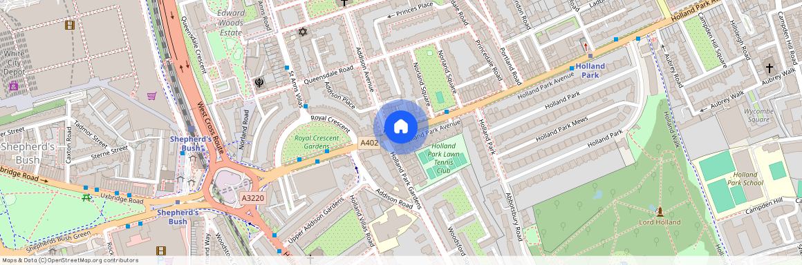 Holland Park Avenue, London W11