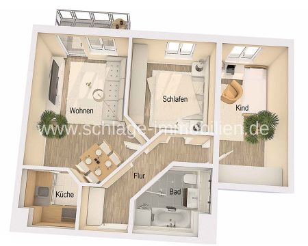 ***DRESDEN-GRUNA***: Barrierefreie 3-Zimmerwohnung mit Lift, TG-Stellplatz in zentraler Lage! - Photo 5