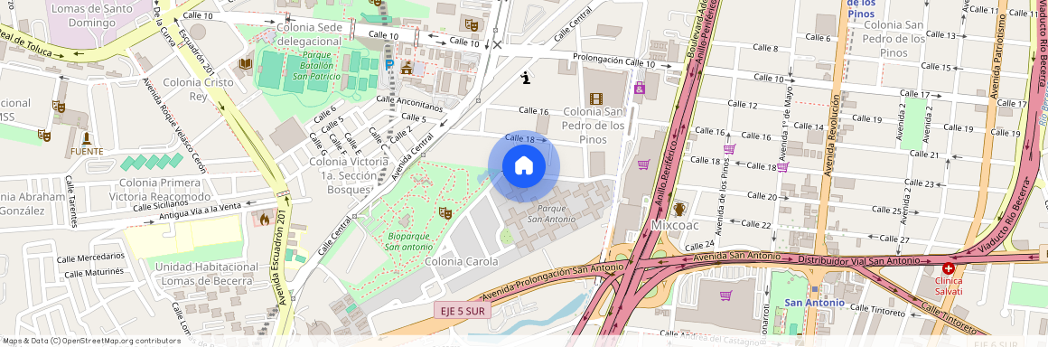 Toltecas, Colonia Carola, C.P. 01180, Df / Cdmx