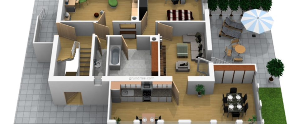 Moderne, kernsan. 4-Zi.-Whn. 94m³ inkl. Einbauküche, Terrasse - Foto 1