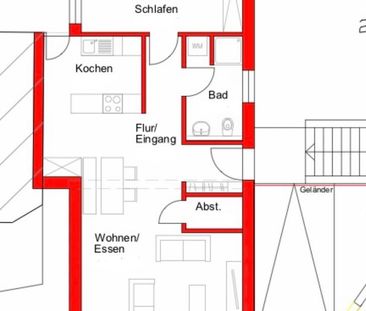 2,5 Zimmer, Mini Lofthaus Murger Mitte - Photo 1