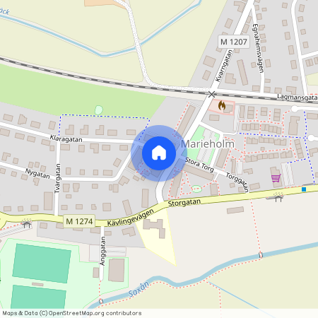 Klaragatan 1D, Marieholm