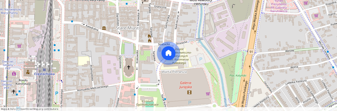 ul. Targowa, Stare Miasto, Częstochowa, śląskie