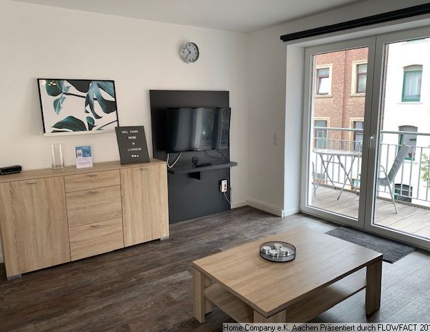 Aachen-Haaren: Modern möbl. 3-Zimmerwohnung mit Balkon - Photo 1