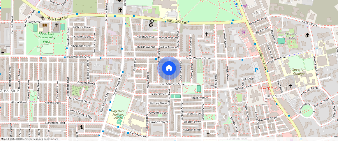 Crofton Street, Rusholme, Manchester, M14