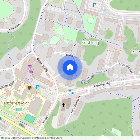 Drevkarlsstigen, Sollentuna