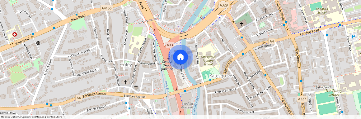 Temple Place, Reading, RG1