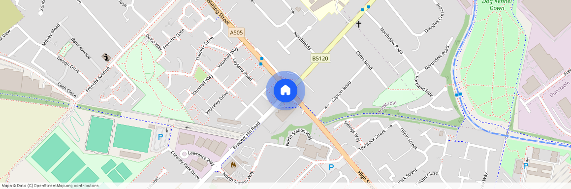 Houghton Road, Dunstable, Bedfordshire, LU6