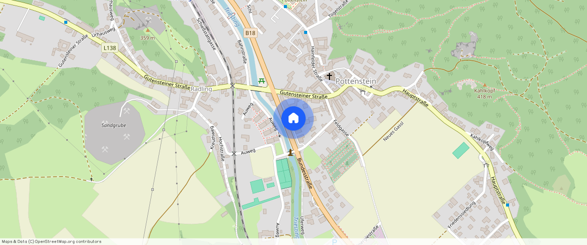 2563 Pottenstein, Bundesstraße 7