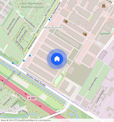 Am Tabakquartier **, 28197 Bremen