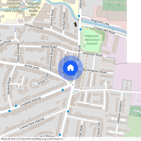 Villiers Road, Kingston, Kingston upon Thames, KT1