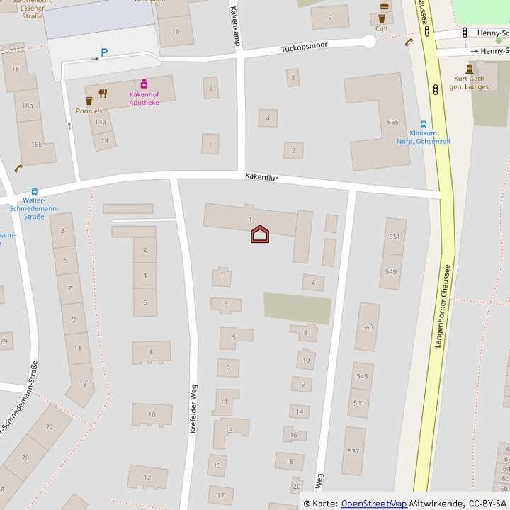 Top gepflegte 1-Zmmer-Wohnung in Langenhorn - Photo 1