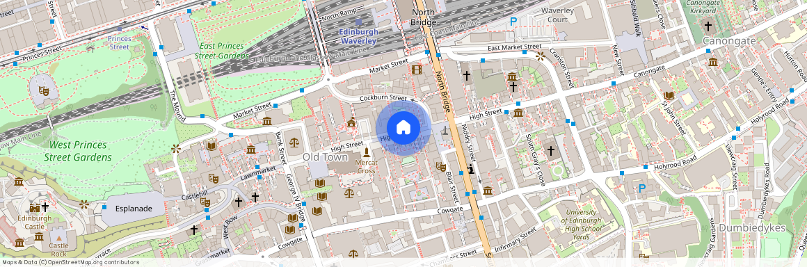 High Street, Geddes Entry, Old Town