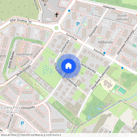 ul. Olimpijska, Orunia Górna - Gdańsk Południe, Gdańsk, pomorskie