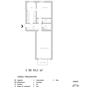 Centrum 1 B, våning 1 - Foto 3