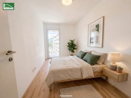 Innovation trifft Wohnkomfort - Gut geschnittene 3-Zimmer-Wohnung mit Balkon in der Smart City Graz! - Photo 2