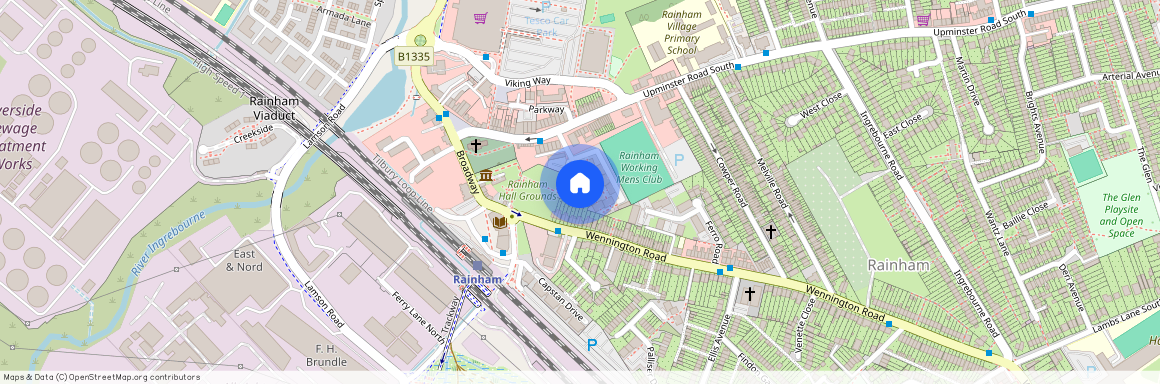 Upminster Road South, Rainham RM13