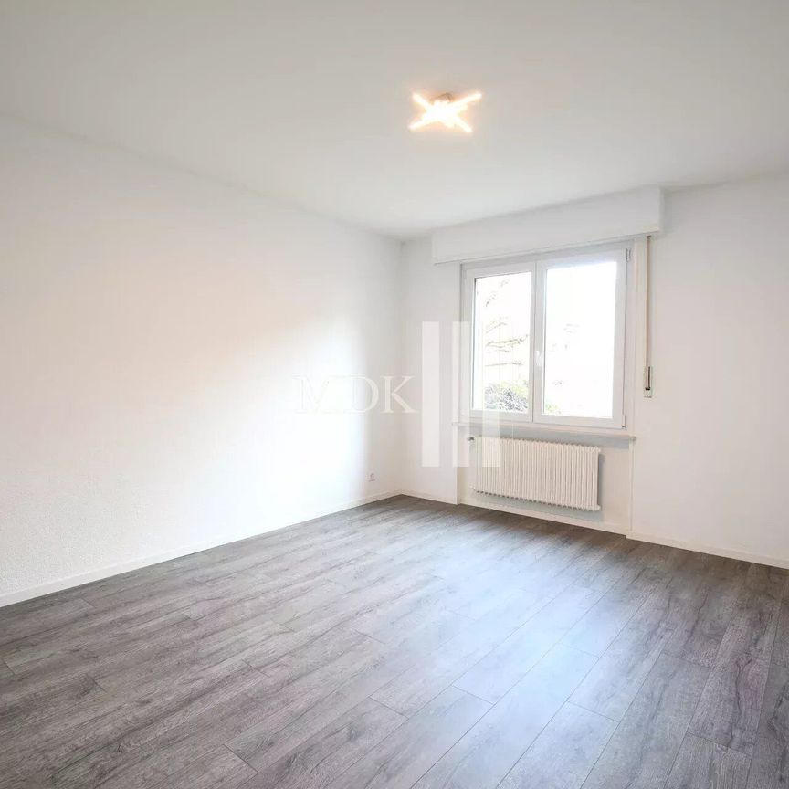 For rent in Muraz a 3.5 room apartment on the ground floor - Photo 1